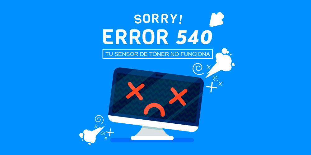 Error del sensor de tóner para impresora Oki