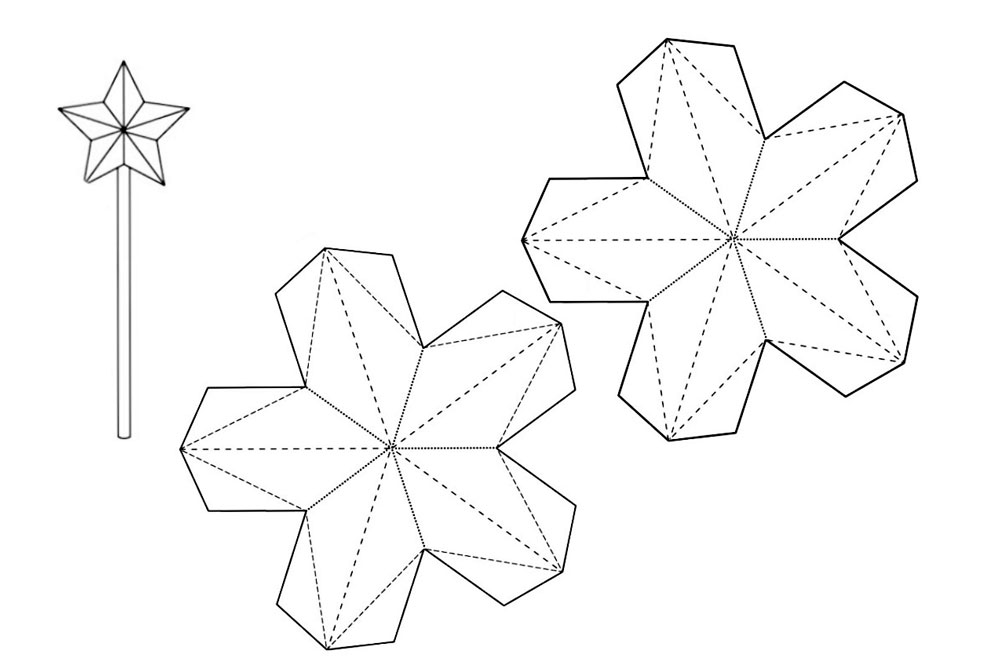 Plantillas-estrella-de-navidad