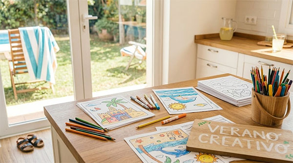 ¡A todo color! Los mejores dibujos de verano para colorear e imprimir gratis