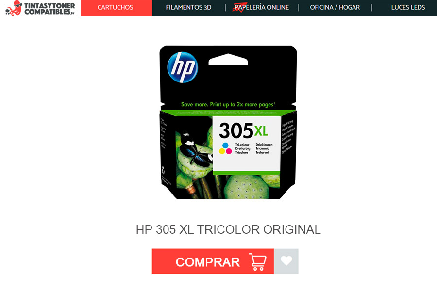 comprar-cartucho-de-tinta-hp-305-XL