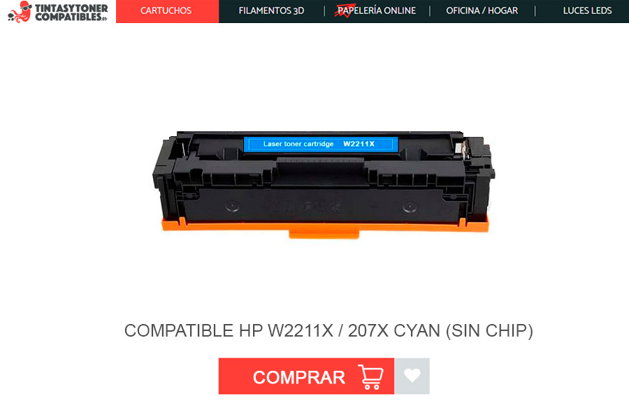 comprar-cartucho-toner-compatible-W2211X-207X