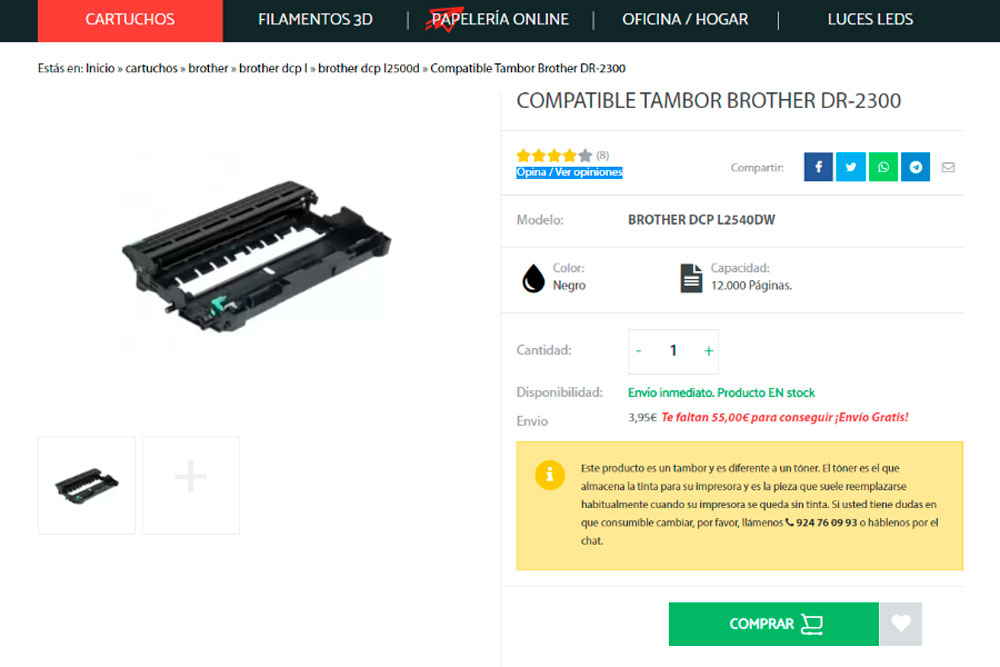 comprar-reiniciar tambor-brother-DCP-L2540DW