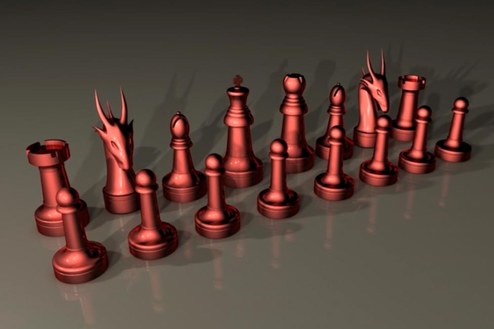 ajedrez 3d