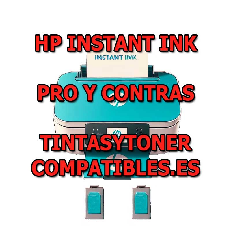 HP Instant Ink - Ventajas e Inconvenientes