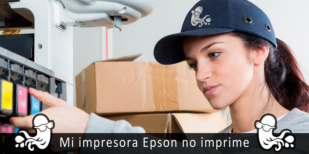 Impresora Epson no imprime y tiene tinta | ¿Qué debo hacer? 🤔