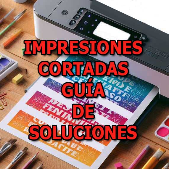 Mi Impresora Imprime Cortado - Solución