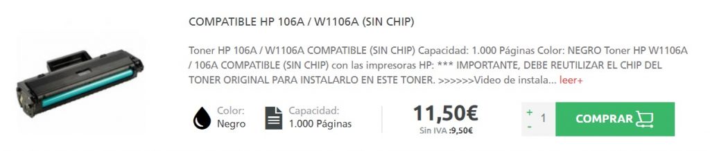 Instalar CHIP de TÓNER HP 106A / W1106A 🖨️ | Sólo ✌ minutos | FÁCIL