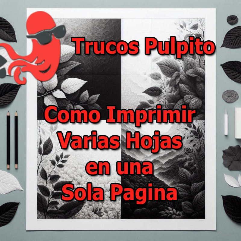 Trucos Pulpito - Imprimir Varias Páginas en un Folio