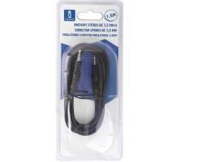 Cable audio estéreo Mini Jack 3.5mm (macho-macho) 1.80m