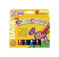 TÉMPERA SÓLIDA PLAYCOLOR BASIC 6 COLORES