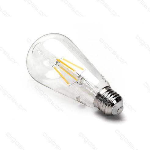 Bombilla de Filamento LED E27 ST64 4W Luz Cálida 2700K