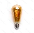Bombilla de Filamento LED E27 ST64 8W Luz Cálida 2200K