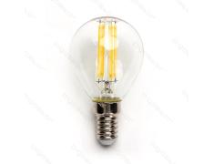 Bombilla de Filamento LED E14 G45 4W Luz Cálida 2700K