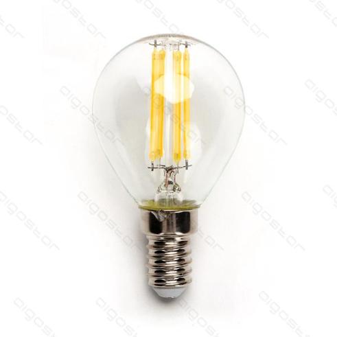 Bombilla de Filamento LED E14 G45 4W Luz Cálida 2700K