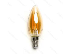 Bombilla de Filamento LED E14 C35 4W Luz Cálida 2200K