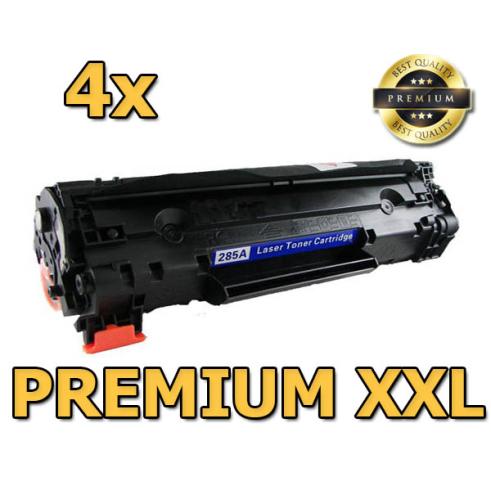 Compatible Pack 4 X HP CE285A Premium XXXL 3.000 Páginas