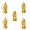 Pack de 5 Extrusora de cabeza de latón 0.3mm