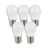 Pack de 5 Bombillas LED A5 G45 / 4W E27 Luz Cálida 3000K