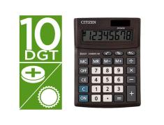 Calculadora Citizen Sobremesa CMB1001-BK Eco Eficiente Solar y Pilas 10 Dígitos