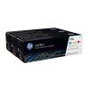 HP CF211A/CF212A/CF213A Pack de 3 Cartuchos de Tóner Originales
