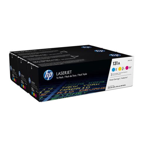 HP CF211A/CF212A/CF213A Pack de 3 Cartuchos de Tóner Originales