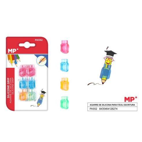 Adaptador Lápiz Niños de Silicona 6u