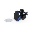 Soporte Magnético Direccionable Azul de Móvil para Coche