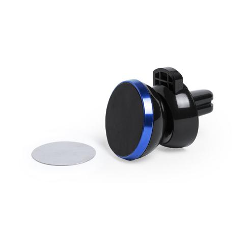 Soporte Magnético Direccionable Azul de Móvil para Coche