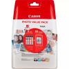Canon CLI581XL Pack de 4 Originales + 50 Hojas de Papel Fotográfico