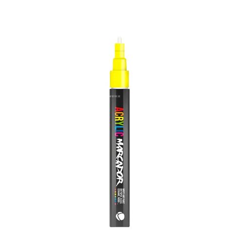 MTN Marcador Acrílico Amarillo Fluor 1mm