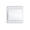 Interruptor de Pared Blanco 2 Vías y 1 Llave