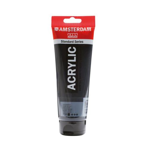 Amsterdam Pintura Acrílica Negro Óxido 120 ml