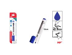 Marcador de Pizarra Azul Blíster
