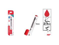 Marcador de Pizarra Rojo Blíster
