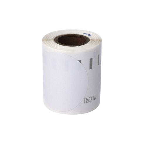 Compatible Dymo 14681 Etiquetas CD/DVD Térmicas Blancas 