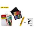 Set de Pinturas Pastel al Óleo 24 Colores