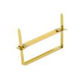 FASTENER Q-CONNECT METÁLICO DORADO CAJA DE 100