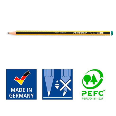 STAEDTLER LAPIZ DE GRAFITO NORIS 120 Nº4