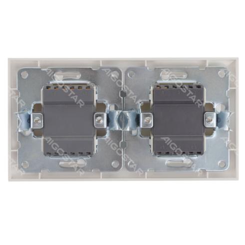Interruptor de Luz de 2 Vías + 2 Interruptores de 2 Vías