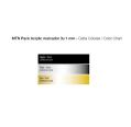 MTN Pack Marcador Acrílico Metálico 3u 6mm (Plata, Oro, Negro)