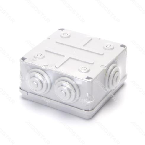 Caja de Conexión Resistente al Agua Cuadrada (100x100mm)
