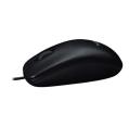 Ratón Logitech B100 USB 800dpi de 3 Botones con Cable de 1.80m