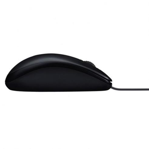 Ratón Logitech B100 USB 800dpi de 3 Botones con Cable de 1.80m