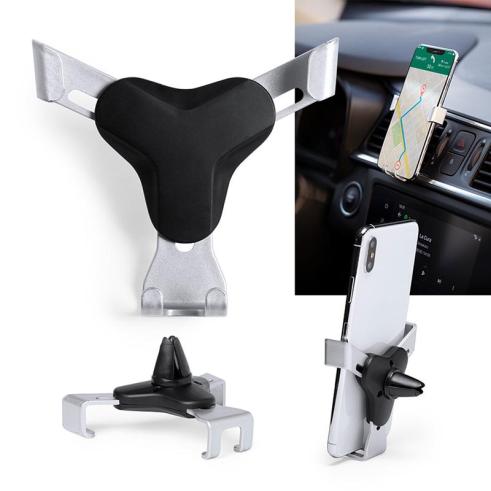 Soporte de Garras de Móvil para el Coche Plateado