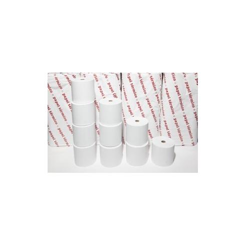 10 ROLLOS PAPEL TERMICO 57 x 35 mm