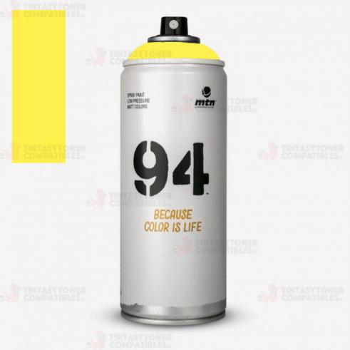 Spray de Pintura Montana Colors MTN 94 Fluorescente Amarillo