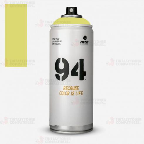 Spray de Pintura Montana Colors MTN 94 RV-1016 Amarillo Limón