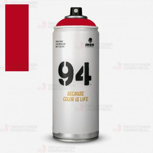 Spray de Pintura Montana Colors MTN 94 RV-3001 Rojo Vivo