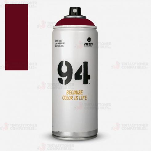 Spray de Pintura Montana Colors MTN 94 RV-3004 Rojo Burdeos