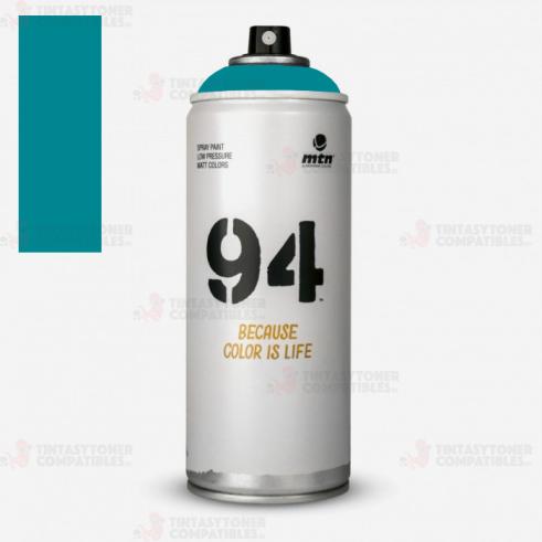 Spray de Pintura Montana Colors MTN 94 RV-5018 Turquesa